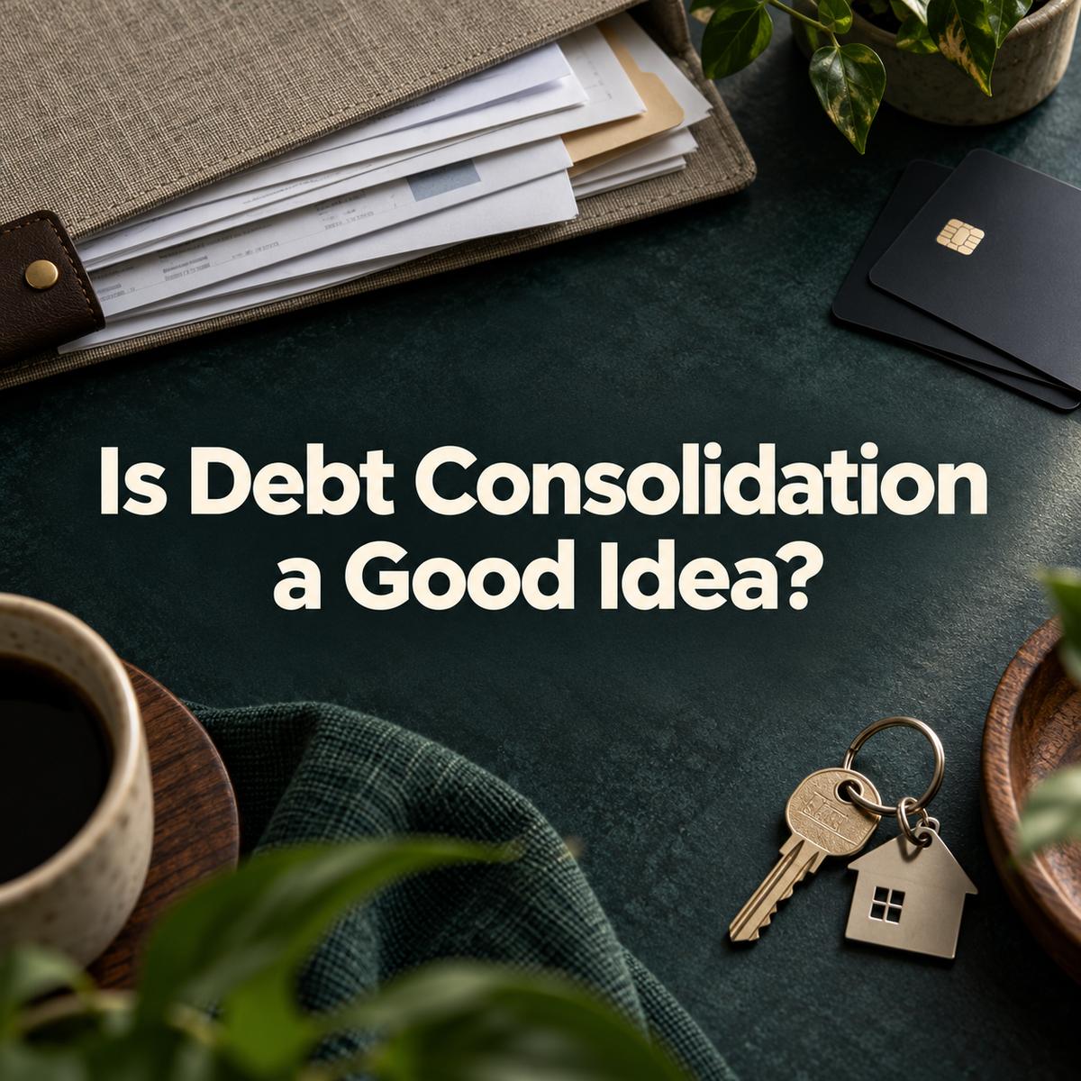 eCash Mortgage - article - Is Debt Consolidation a Good Idea?
